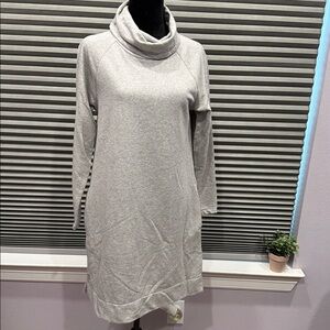 J. Crew Gray Turtleneck Dress